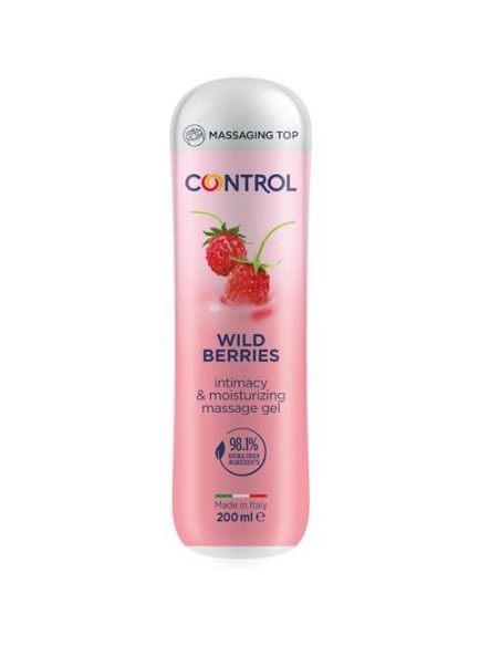 CONTROL GEL DE MASAJE WILD BERRIES 200 ML
