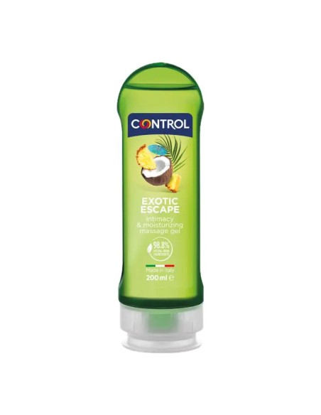 CONTROL GEL DE MASAJE EXOTIC ESCAPE 200ML