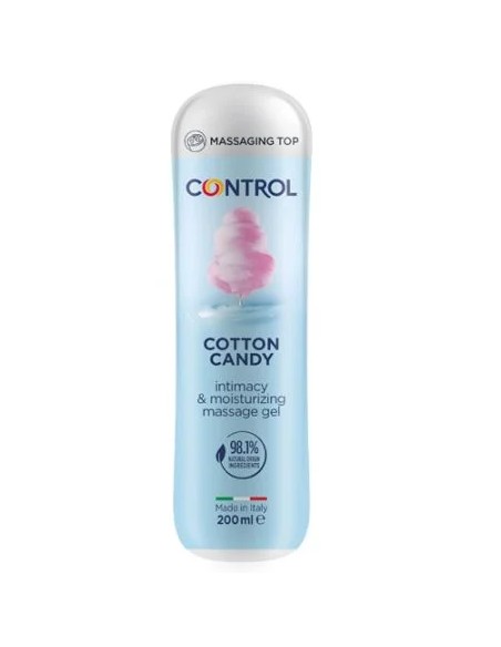 CONTROL GEL DE MASAJE COTTON CANDY 200ML