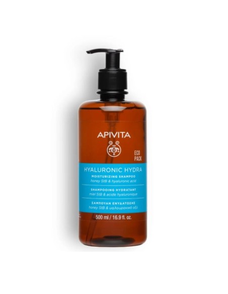 APIVITA CHAMPU HYALURONIC HYDRA 500ML