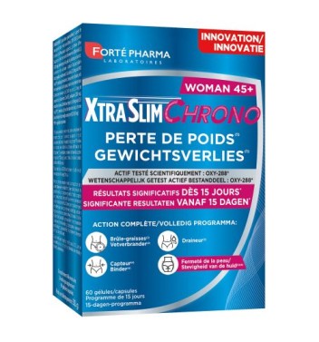 XTRASLIM CHRONO MUJER 45+ 60 CAPSULAS