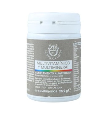 GIANLUCA MECH MULTIVITAMINICO 30 COMPRIMIDOS