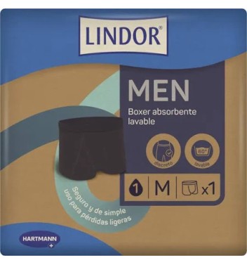 CALZONCILLO BOXER PARA INCONTINENCIA LAVABLE...