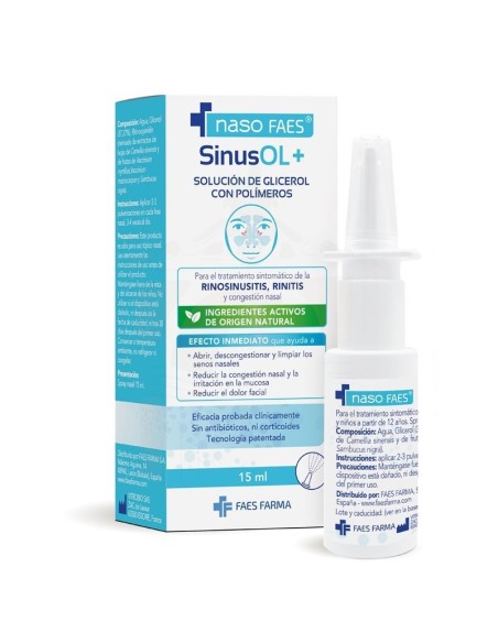 NASO FAES SINUSOL SPRAY NASAL 15 ML