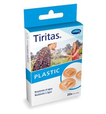 TIRITAS PLASTIC APOSITO ADHESIVO REDONDAS 22 MM