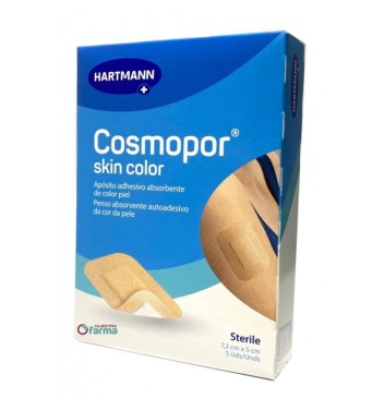 COSMOPOR SKIN APOSITO ESTERIL COLOR 7.2 CM X  5