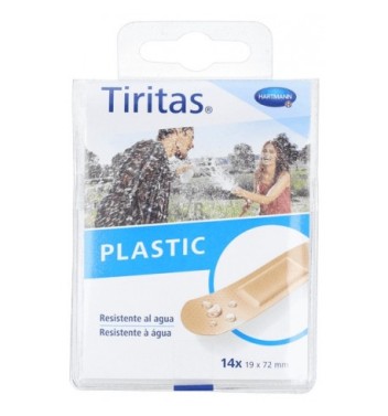 TIRITAS PLASTIC APOSITO ADHESIVO 19 X 72 14...