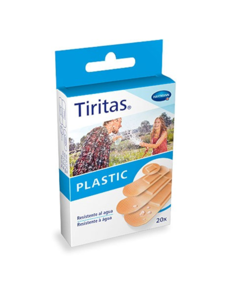 TIRITAS PLASTIC APOSITO ADHESIVO SURTIDO 20 UNIDADES