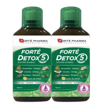 FORTE DETOX 5 ORGANOS PACK DUO