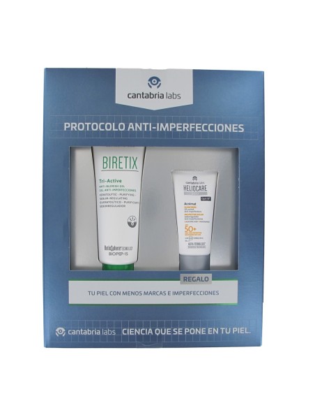 BIRETIX PACK TRI-ACTIVE GEL + REGALO ACNIMAT 15M