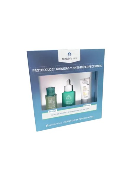 BIRETIX PACK SERUM DOBLE CORRECTOR + BIRETIX OIL CONTROL 30ML + ACNIMAT 15MLL