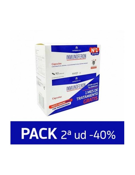INMUNOFERON CAPSULAS DUPLO 90 X 2