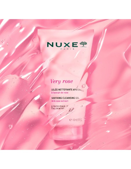 NUXE VERY ROSE GEL LIMPIADOR CALMANTE 150 ML