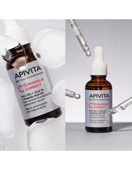 APIVITA C15 PROPOLIS CORRECT SERUM 30ML