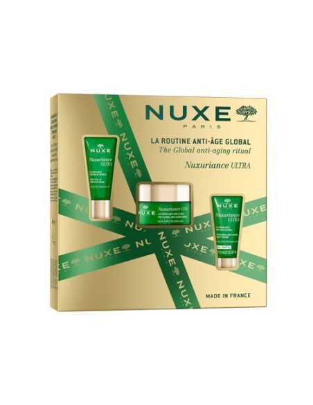 NUXE COFRE NUXURIANCE ULTRA CREMA ANTIEDAD GLOBAL 50ML+ REGALO CONTORNO DE OJOS Y LABIOS 15ML Y CREMA DE NOCHE 15ML