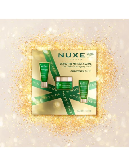 NUXE COFRE NUXURIANCE ULTRA CREMA ANTIEDAD GLOBAL 50ML+ REGALO CONTORNO DE OJOS Y LABIOS 15ML Y CREMA DE NOCHE 15ML