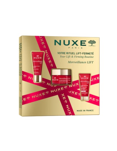 NUXE COFRE MERVEILLANCE CREMA POLVO 50ML + REGALO CREMA DE NOCHE 15ML Y CREMA REAFIRMANTE CONTORNO DE OJOS 15ML