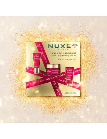 NUXE COFRE MERVEILLANCE CREMA POLVO 50ML + REGALO CREMA DE NOCHE 15ML Y CREMA REAFIRMANTE CONTORNO DE OJOS 15ML
