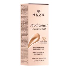 NUXE PRODIGIEUX BB CREAM HIDRATANTE CON COLOR TONO MEDIO...