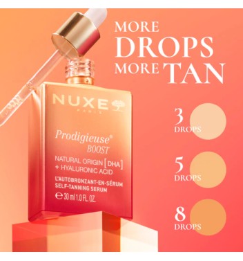 NUXE PRODIGIEUSE BOOST SERUM AUTOBRONCEADOR 30ML