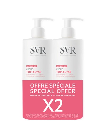 SVR TOPIALYSE CREME 2X400ML