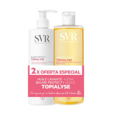 SVR TOPIALYSE DUPLO BAUME PROTECT+ 400ML + HUILE LAVANTE...