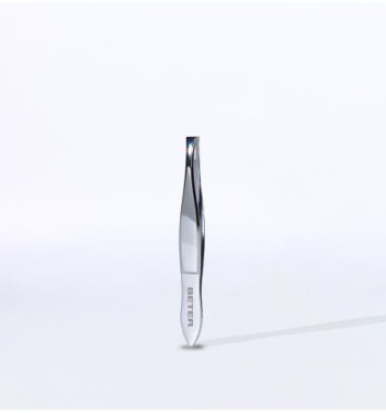 BETER PINZAS DEPILAR CROMADA PUNTA RECTA 7,2CM