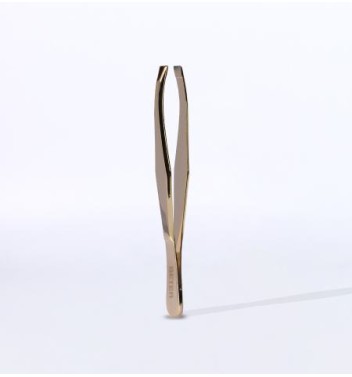BETER PINZAS DEPILAR PUNTA CANGREJO DORADA 9.3 CM