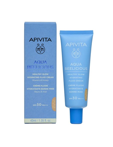 APIVITA AQUA BEELICIOUS SPF30 COLOR 40 ML