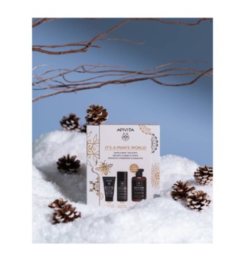 APIVITA PROMO IT´S A MAN´S WORLD FACE AND BODY