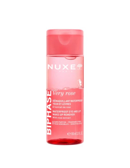 NUXE VERY ROSE EYE MAKE UP BIPHASE WATERPROOF 100ML