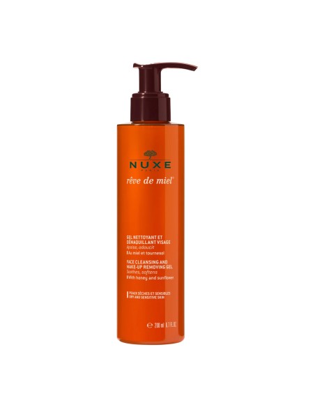 NUXE REVE DE MIEL GEL NETTOYANT DESMAQUILLANTE 200ML