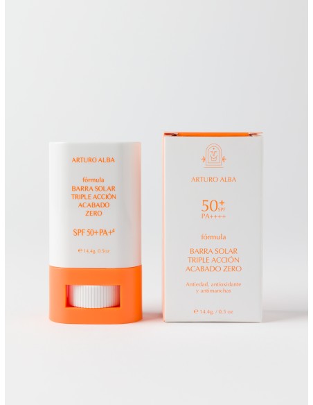 ARTURO ALBA BARRA SOLAR TRIPLE ACCION SPF50 +